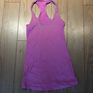 Pink Lululemon Racerback Tank
